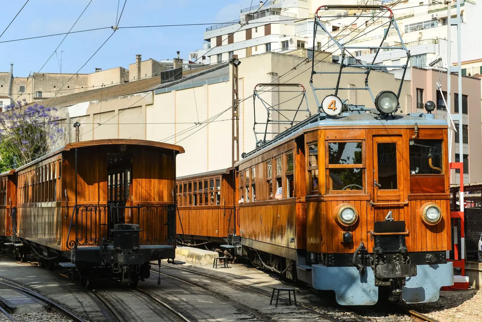 Train de Sóller et tram jusqu'au port
