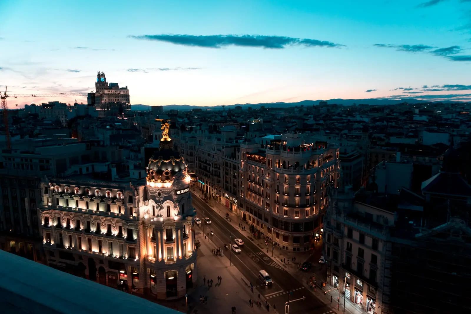 Madrid and its surroundings, Spain