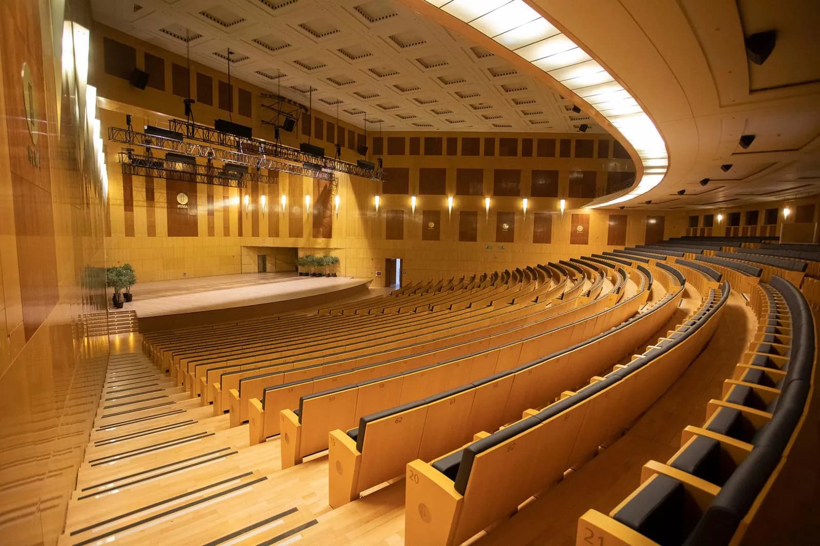 Auditorium of the Palacio Municipal de Congresos in Madrid