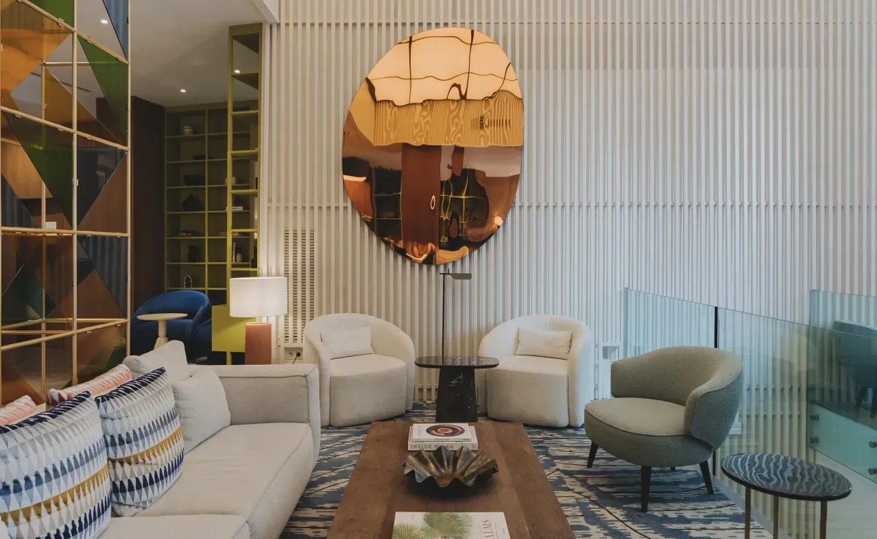 Lounge of Catalonia Molina Lario with armchairs and sofas in Málaga