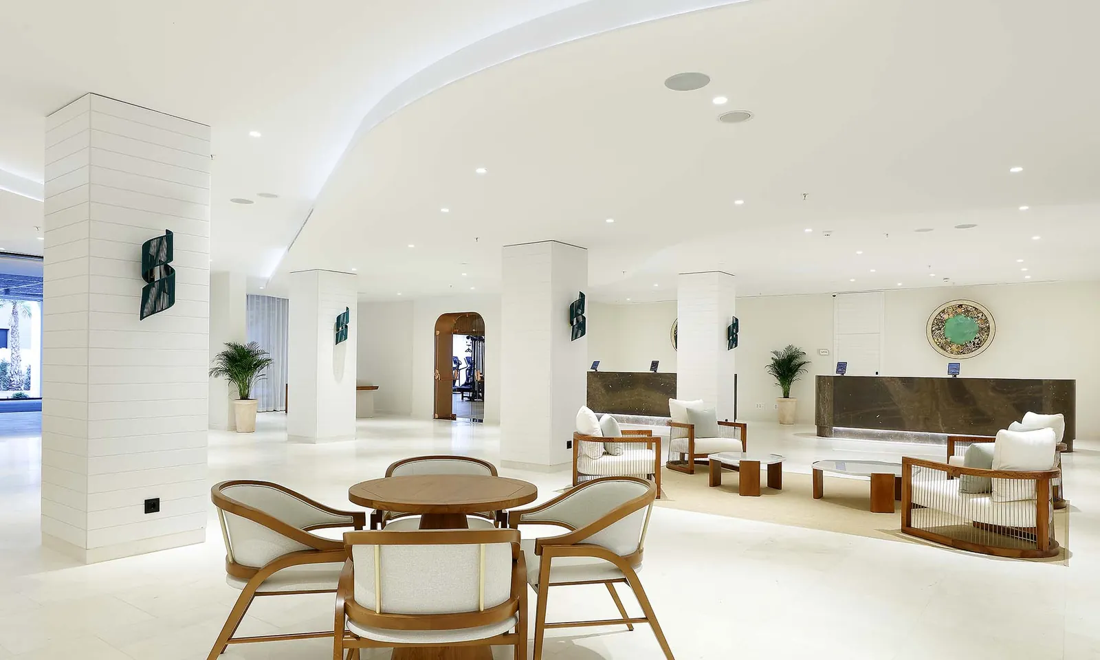 Lobby des TRS Ibiza Hotel in Cala Gració, Ibiza