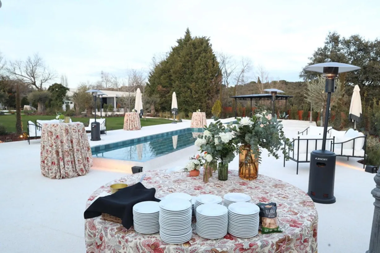 Initium terrace and pool for outdoor cocktails